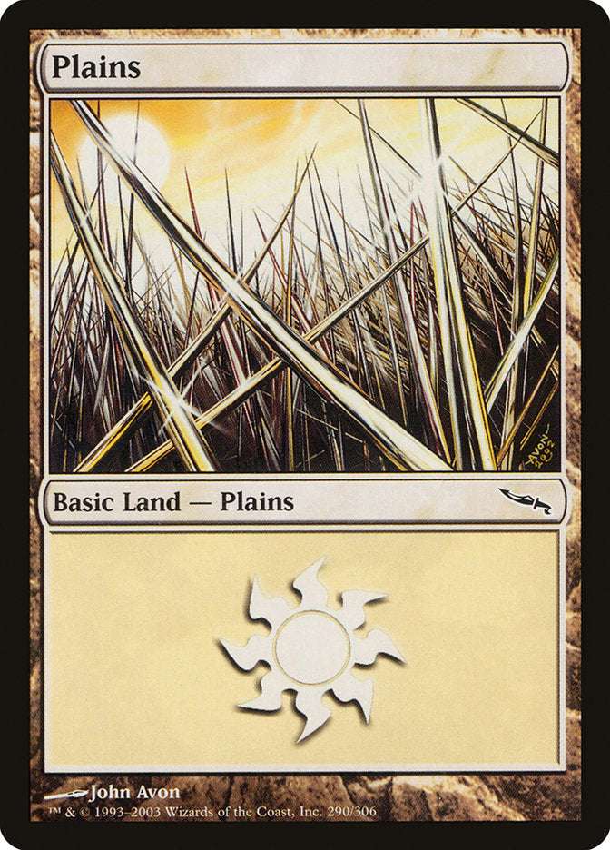 Plains (290) [Mirrodin] | Local Legends