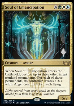 Soul of Emancipation (Promo Pack) [Streets of New Capenna Promos] | Local Legends