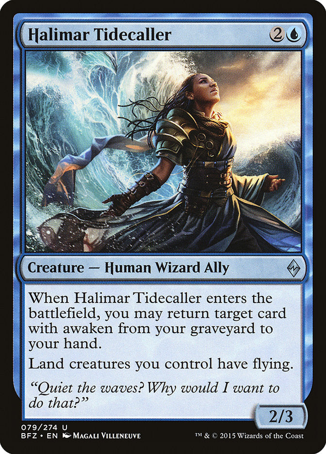 Halimar Tidecaller [Battle for Zendikar] | Local Legends