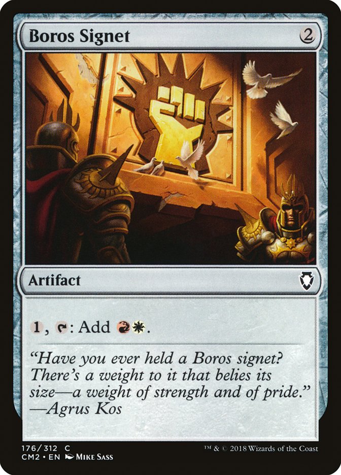Boros Signet [Commander Anthology Volume II] | Local Legends