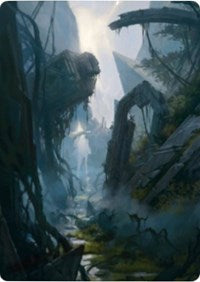 Swamp 2 Art Card [Zendikar Rising Art Series] | Golgari Games