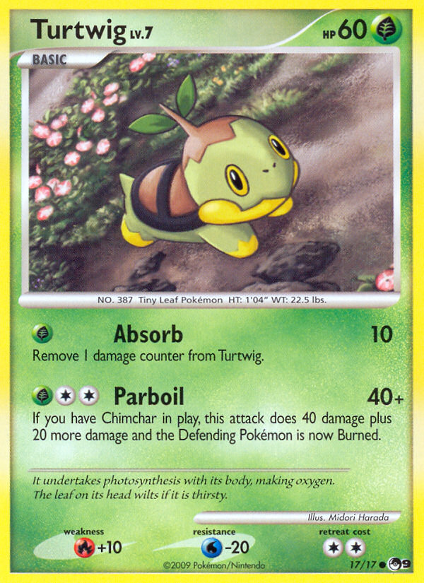 Turtwig (17/17) [POP Series 9] | Golgari Games