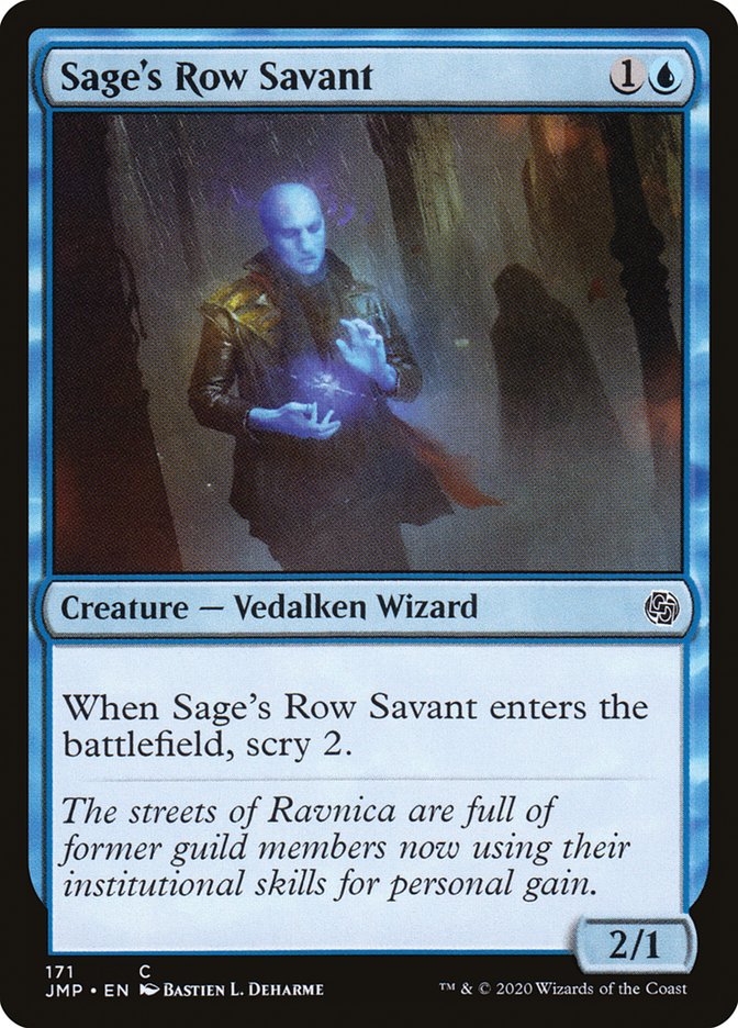 Sage's Row Savant [Jumpstart] | Local Legends