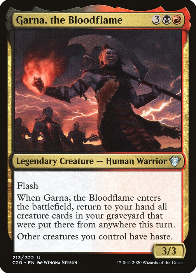 Garna, the Bloodflame [Commander 2020] | Local Legends