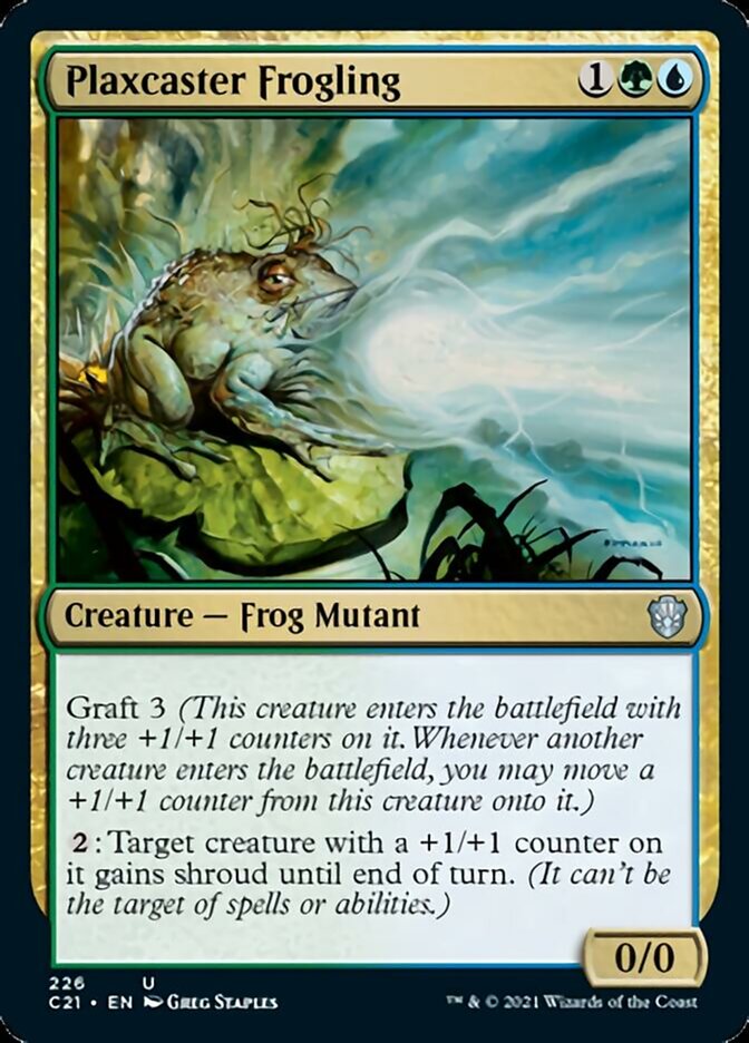 Plaxcaster Frogling [Commander 2021] | Golgari Games