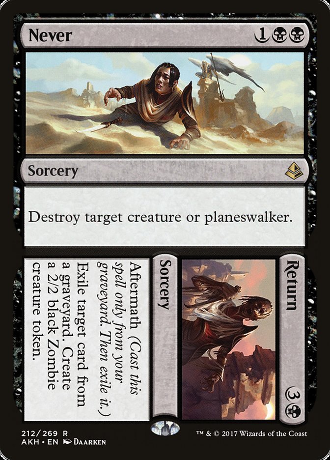 Never // Return [Amonkhet] | Local Legends
