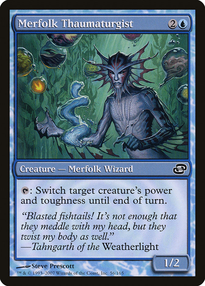 Merfolk Thaumaturgist [Planar Chaos] | Golgari Games