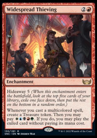 Widespread Thieving (Promo Pack) [Streets of New Capenna Promos] | Golgari Games