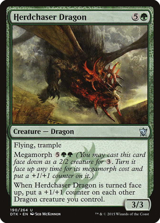 Herdchaser Dragon [Dragons of Tarkir] | Golgari Games