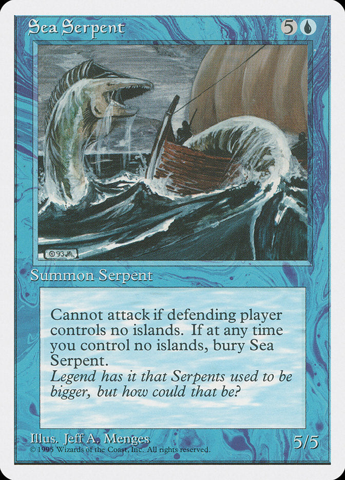 Sea Serpent [Fourth Edition] | Local Legends