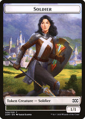 Servo // Soldier Double-sided Token [Double Masters Tokens] | Golgari Games