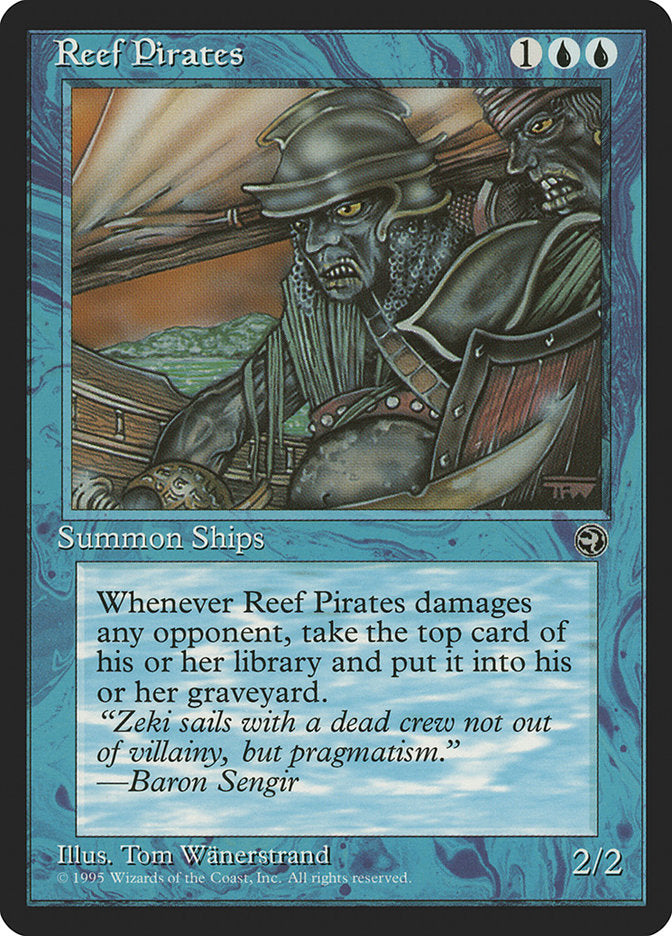 Reef Pirates (Baron Sengir Flavor Text) [Homelands] | Local Legends