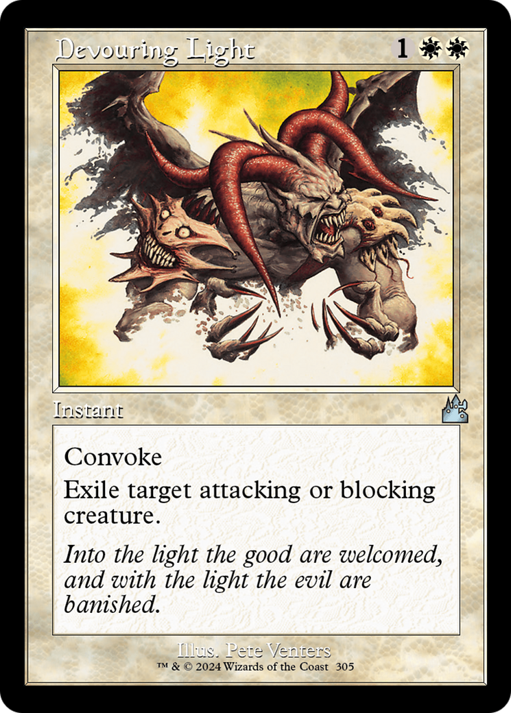 Devouring Light (Retro Frame) [Ravnica Remastered] | Local Legends