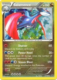 Salamence (57/108) (Cosmos Holo) (Blister Exclusive) [XY: Roaring Skies] | Golgari Games