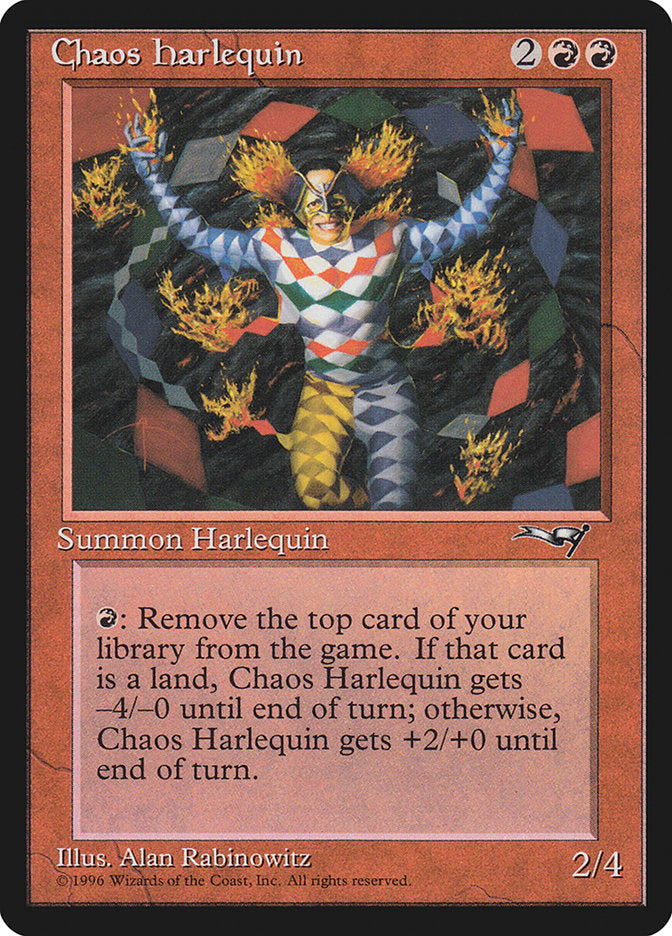 Chaos Harlequin [Alliances] | Golgari Games