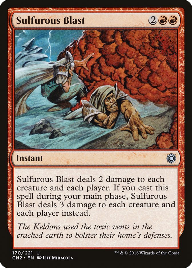Sulfurous Blast [Conspiracy: Take the Crown] | Local Legends