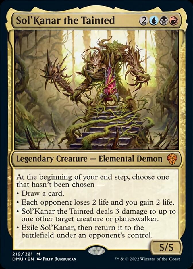 Sol'Kanar the Tainted [Dominaria United] | Golgari Games