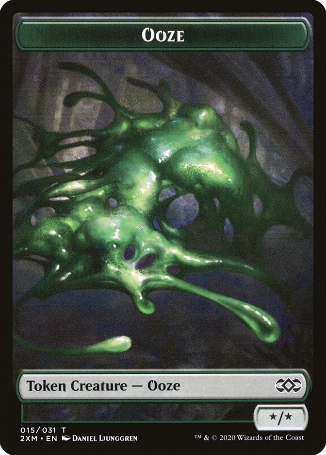 Copy // Ooze Double-sided Token [Double Masters Tokens] | Golgari Games