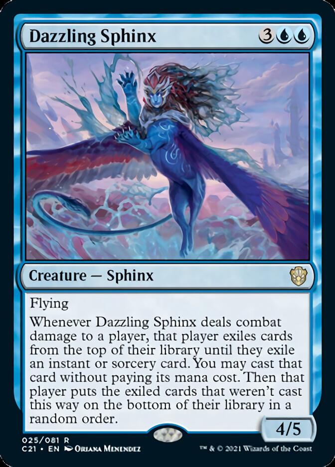 Dazzling Sphinx [Commander 2021] | Local Legends