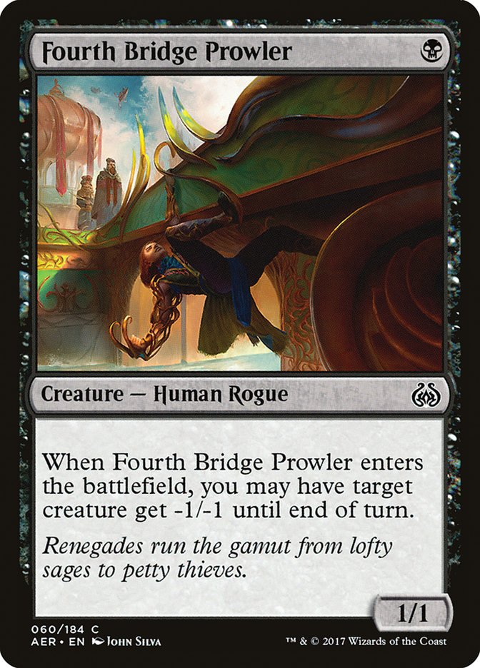 Fourth Bridge Prowler [Aether Revolt] | Golgari Games