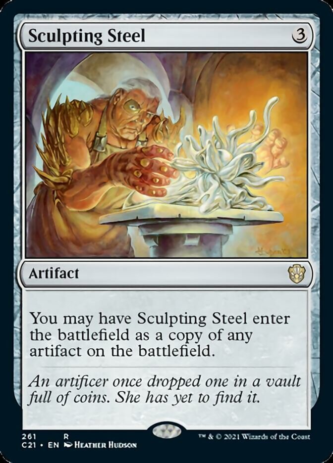 Sculpting Steel [Commander 2021] | Local Legends