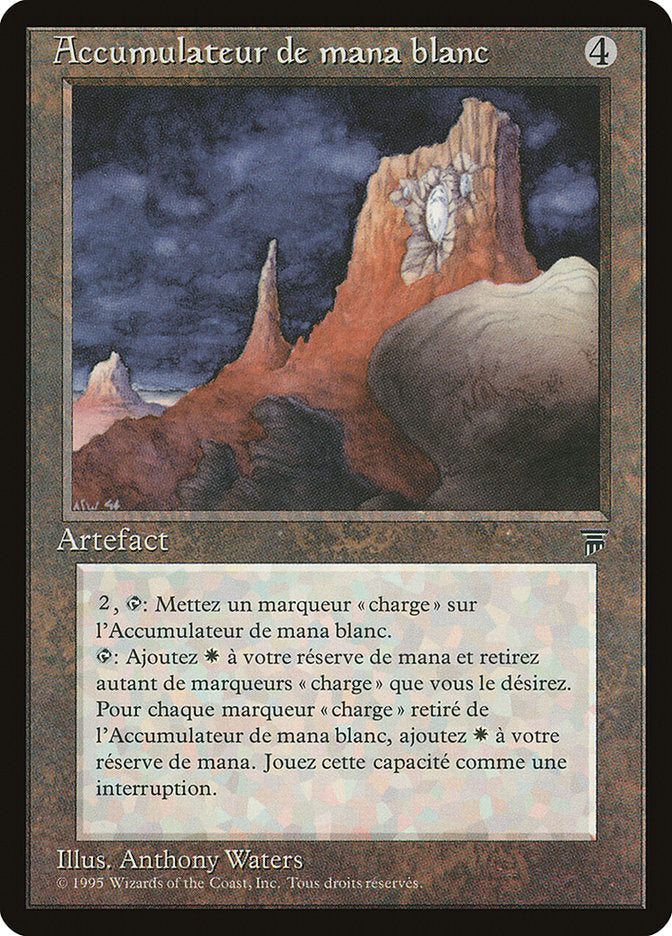 White Mana Battery (French) - "Accumulateur de mana blanc" [Renaissance] | Golgari Games