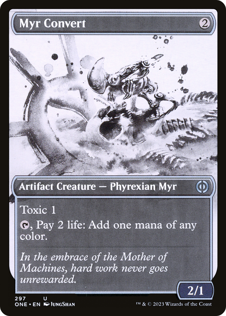 Myr Convert (Showcase Ichor) [Phyrexia: All Will Be One] | Golgari Games