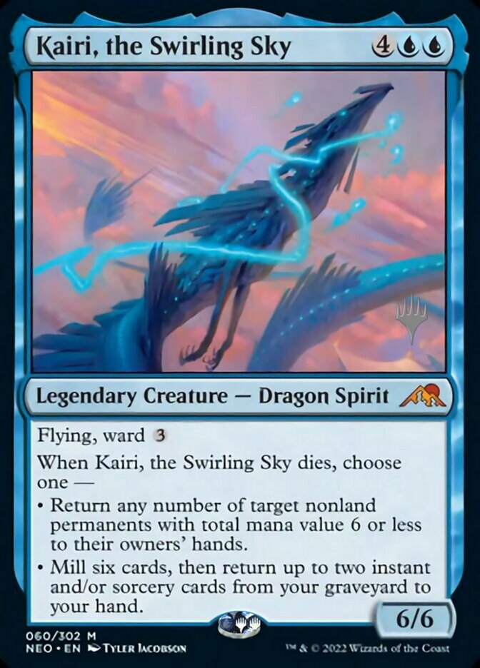 Kairi, the Swirling Sky (Promo Pack) [Kamigawa: Neon Dynasty Promos] | Golgari Games