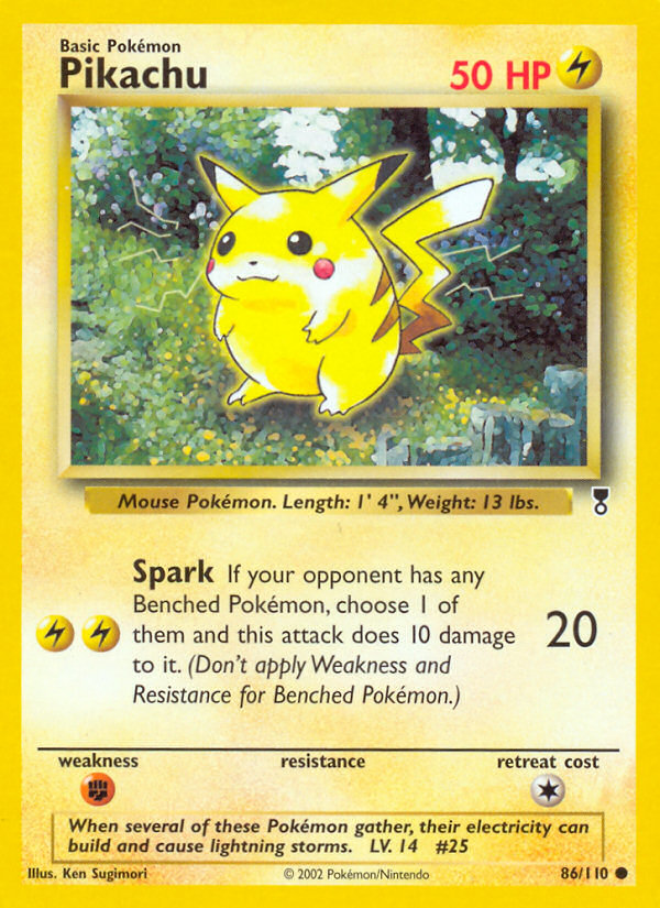 Pikachu (86/110) [Legendary Collection] | Golgari Games