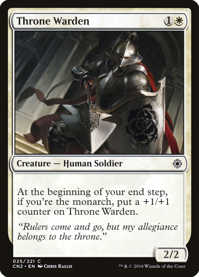 Throne Warden [Conspiracy: Take the Crown] | Local Legends
