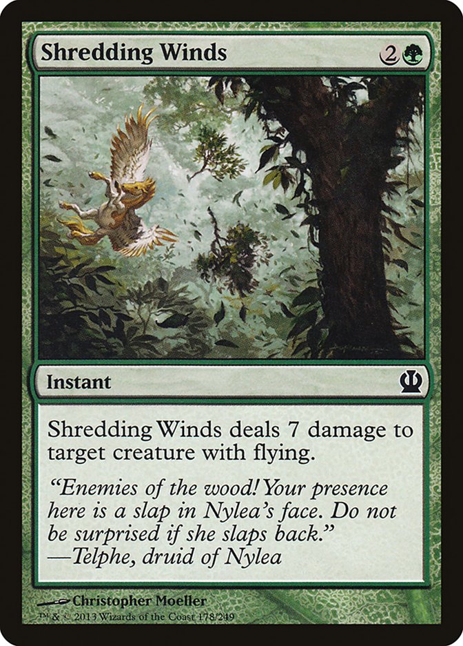 Shredding Winds [Theros] | Local Legends