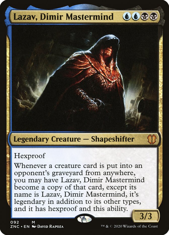 Lazav, Dimir Mastermind [Zendikar Rising Commander] | Local Legends