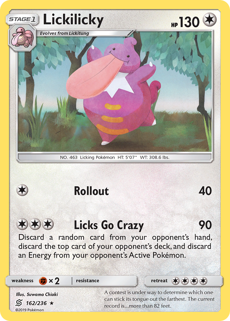 Lickilicky (162/236) [Sun & Moon: Unified Minds] | Golgari Games