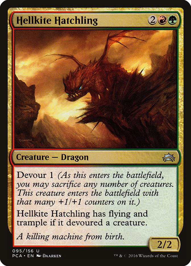 Hellkite Hatchling [Planechase Anthology] | Golgari Games