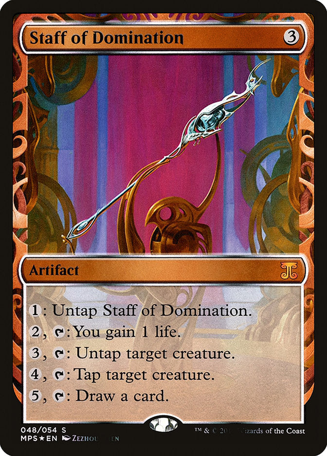 Staff of Domination [Kaladesh Inventions] | Golgari Games