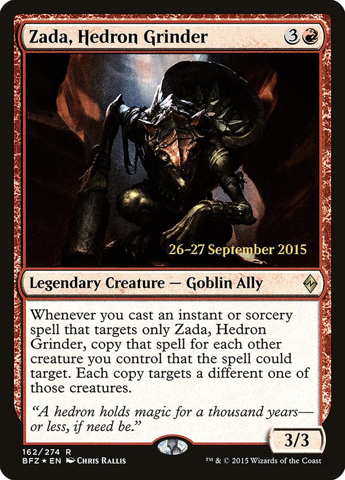 Zada, Hedron Grinder [Battle for Zendikar Prerelease Promos] | Local Legends