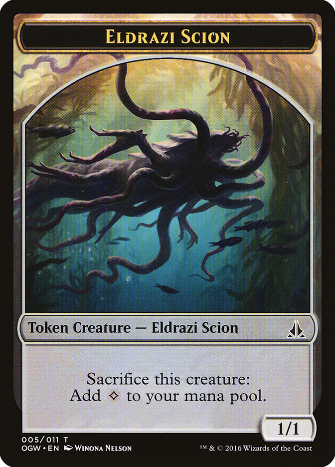 Eldrazi Scion Token (005/011) [Oath of the Gatewatch Tokens] | Local Legends