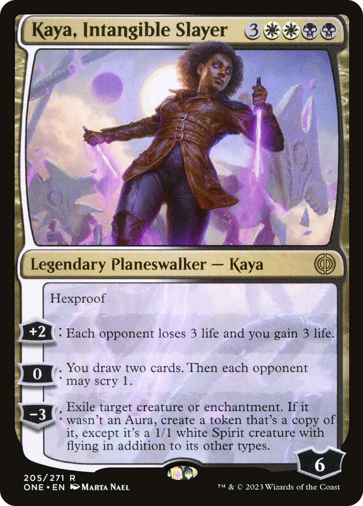 Kaya, Intangible Slayer [Phyrexia: All Will Be One] | Golgari Games