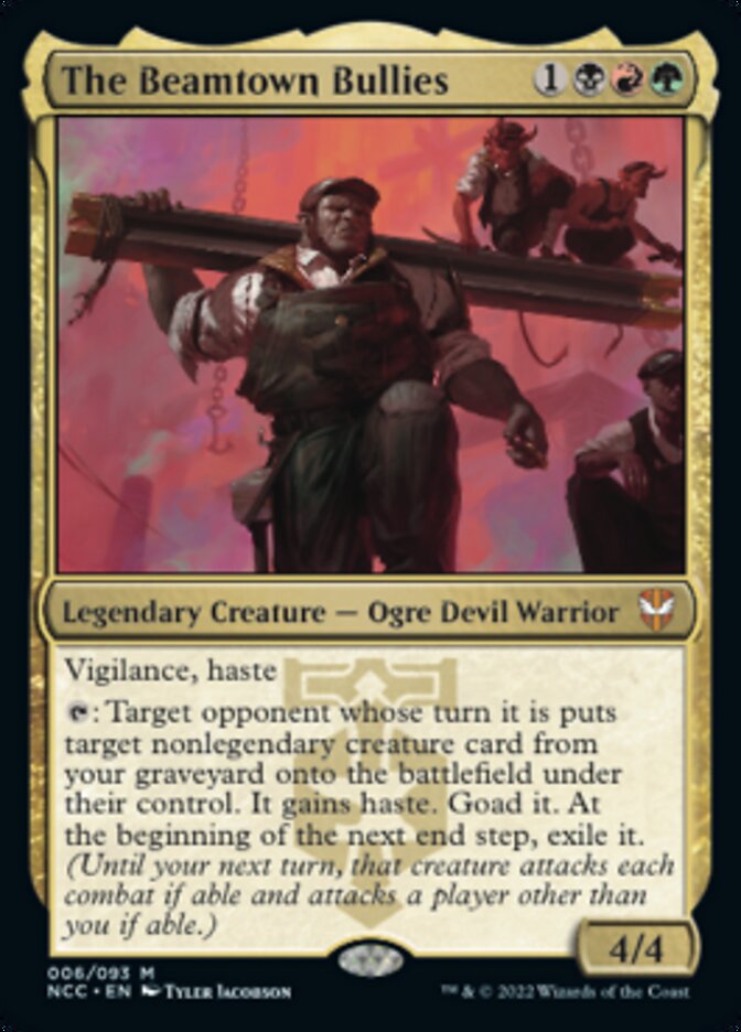 The Beamtown Bullies [Streets of New Capenna Commander] | Local Legends