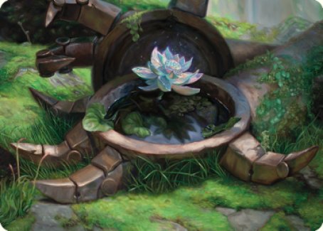 Timeless Lotus Art Card [Dominaria United Art Series] | Local Legends