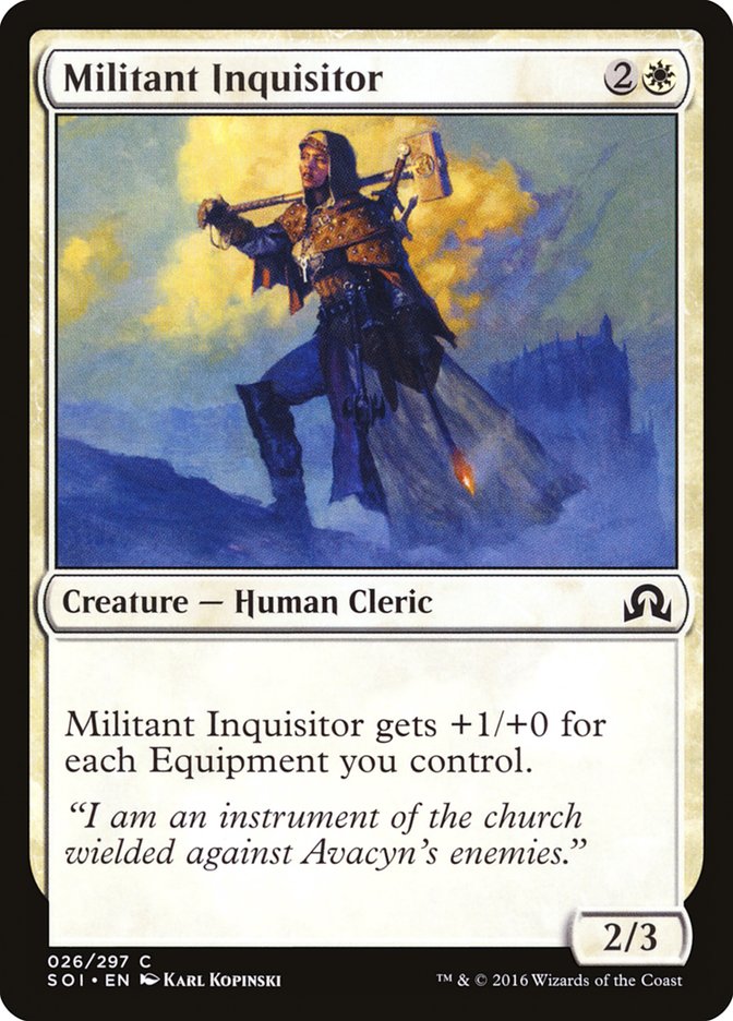 Militant Inquisitor [Shadows over Innistrad] | Golgari Games