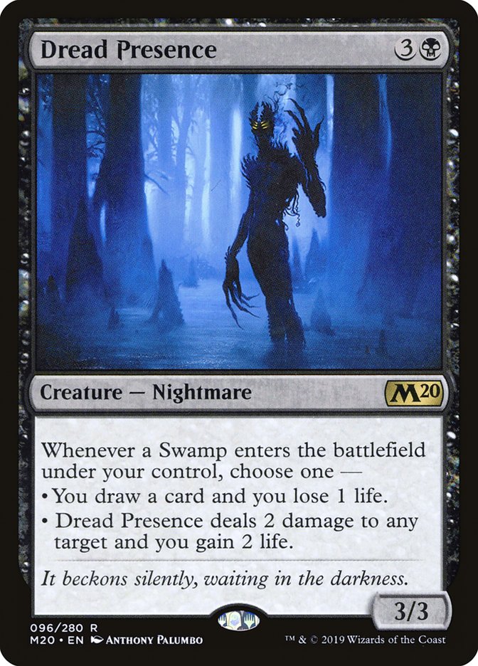 Dread Presence [Core Set 2020] | Golgari Games