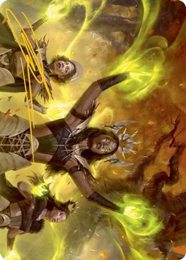 Dawnhart Wardens Art Card (Gold-Stamped Signature) [Innistrad: Midnight Hunt Art Series] | Local Legends