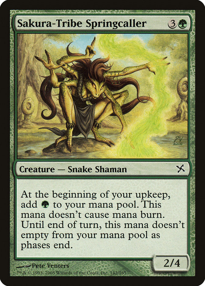 Sakura-Tribe Springcaller [Betrayers of Kamigawa] | Local Legends