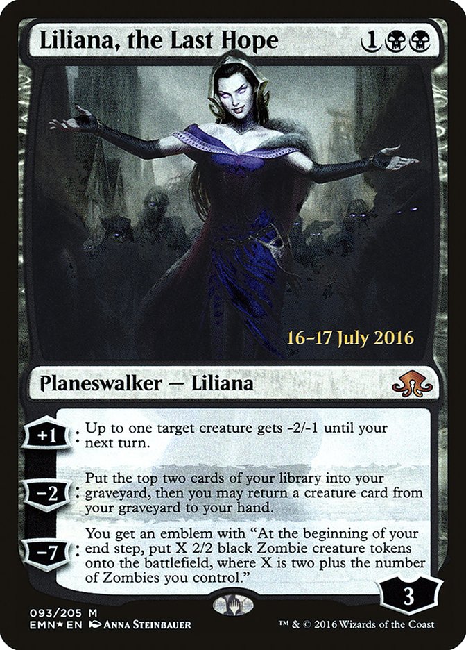 Liliana, the Last Hope [Eldritch Moon Prerelease Promos] | Golgari Games