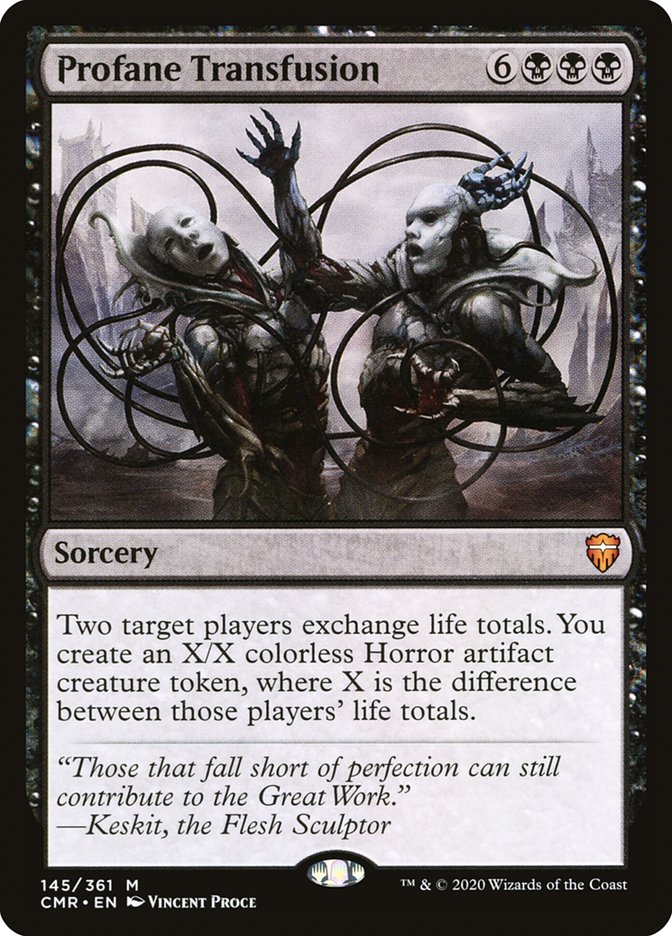 Profane Transfusion [Commander Legends] | Local Legends