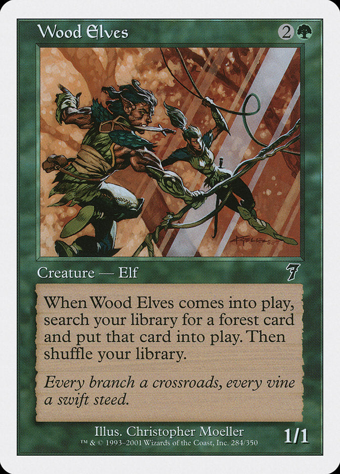 Wood Elves [Seventh Edition] | Golgari Games