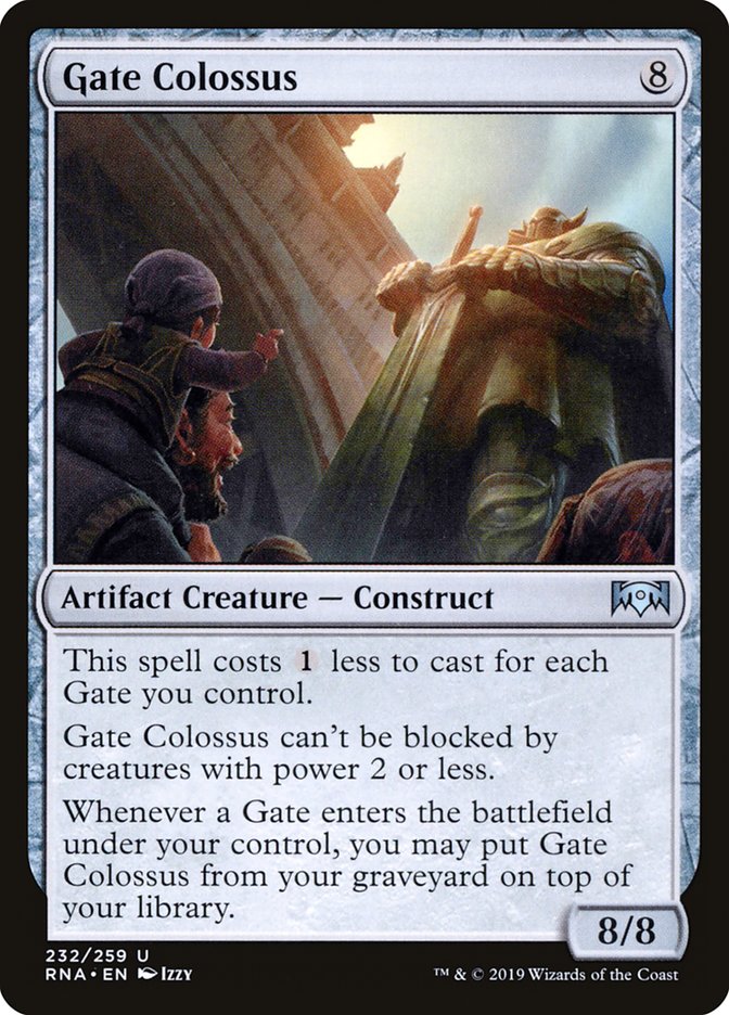 Gate Colossus [Ravnica Allegiance] | Golgari Games