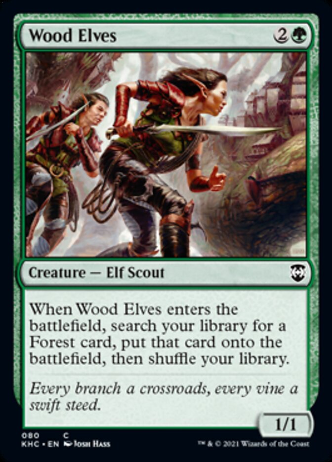 Wood Elves [Kaldheim Commander] | Local Legends
