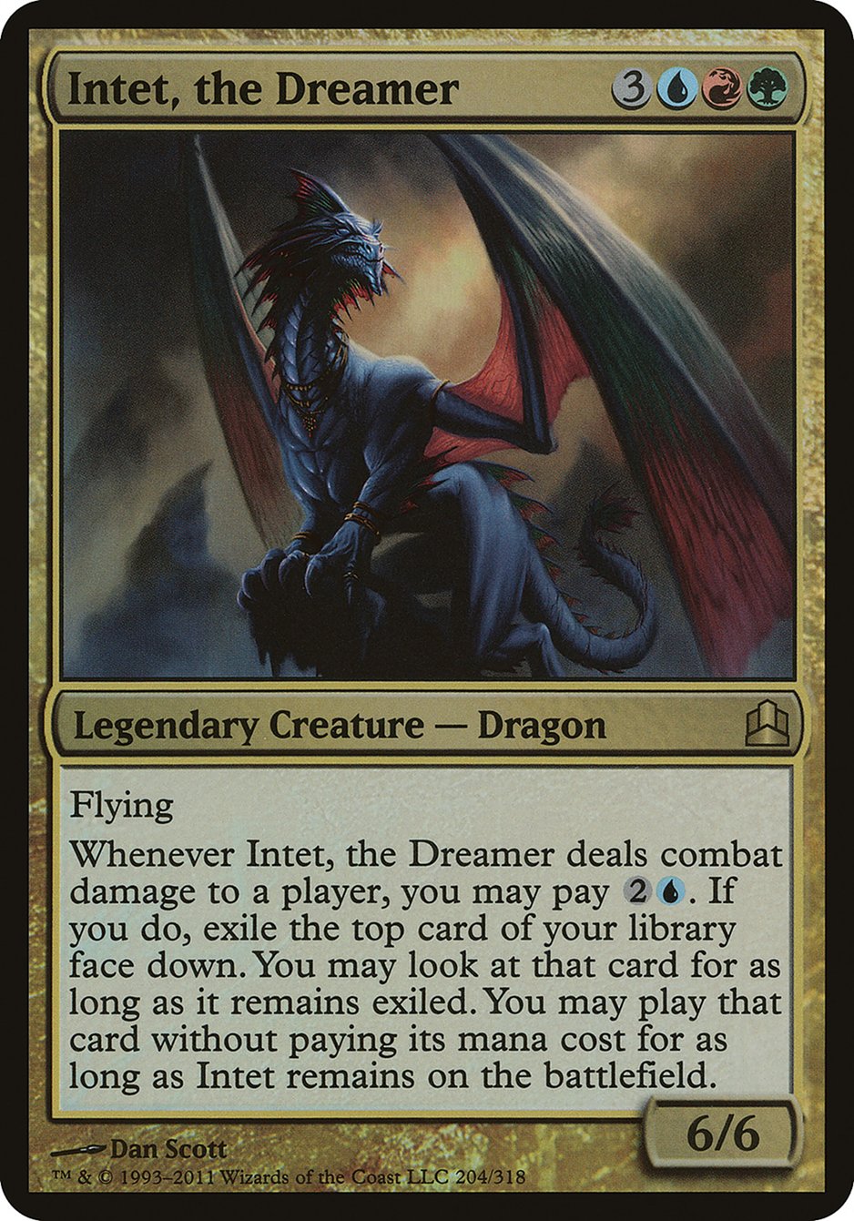 Intet, the Dreamer (Oversized) [Commander 2011 Oversized] | Golgari Games